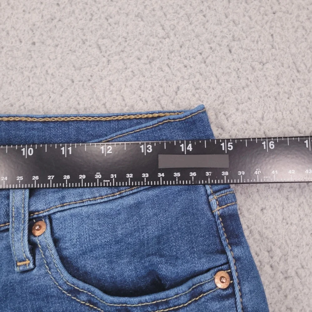 LEVIS 511 Jeans Mens Size 30x32 Slim Leg Medium Wash Blue Stretch Denim